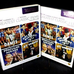 TCM Greatest Classic Films Collection: Busby Berkeley Musicals (4 DVDS, 2010)
